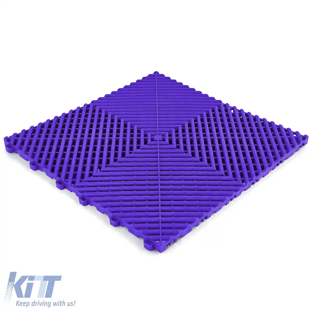 Placă de pardoseală RAMROXX Performance pentru garaj, violet, 40x40cm, 6 bucăți, 0.96mp-image-6208842