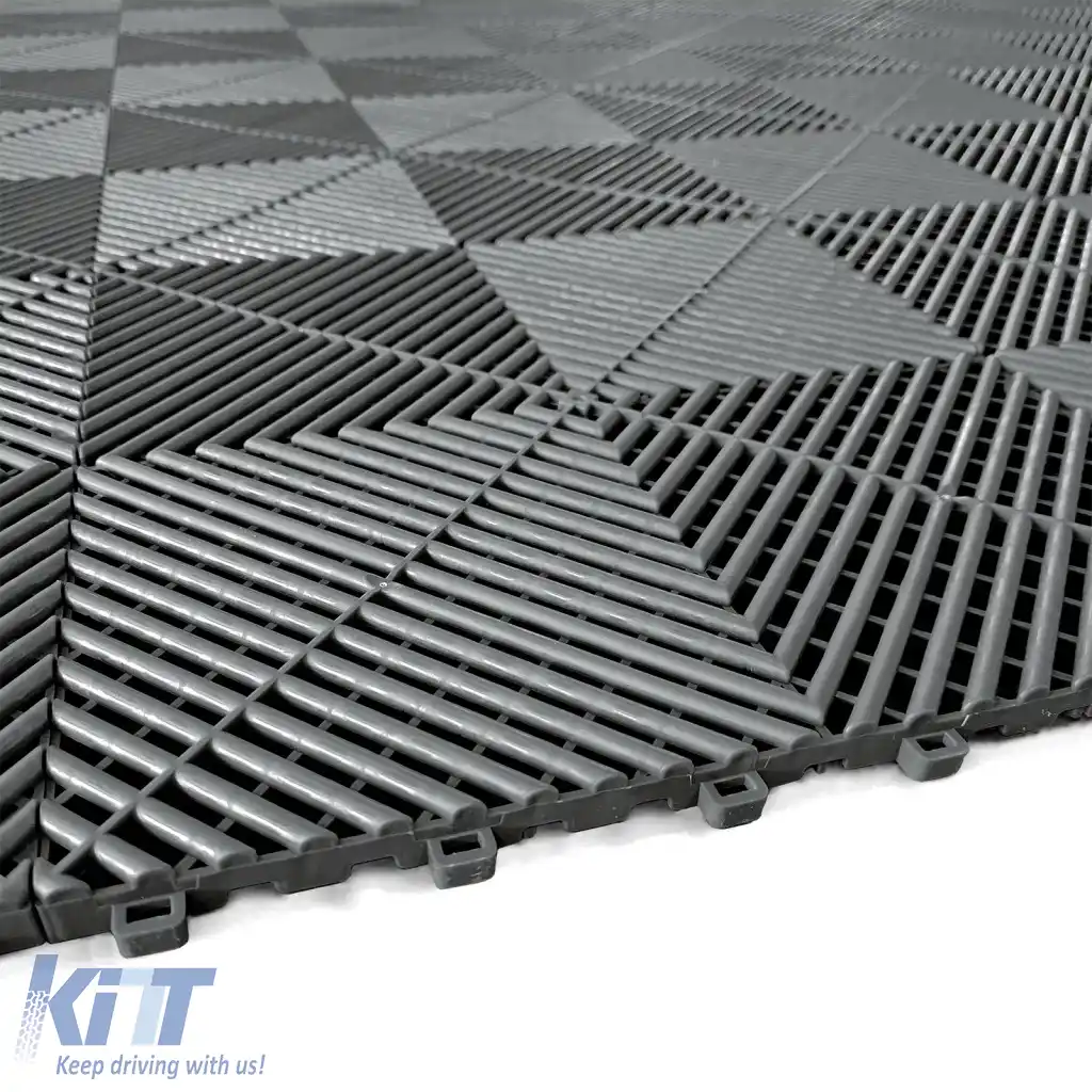 Placă de pardoseală RAMROXX Performance pentru garaj, gri, 40x40cm, 6 bucăți, 0.96mp-image-6326684