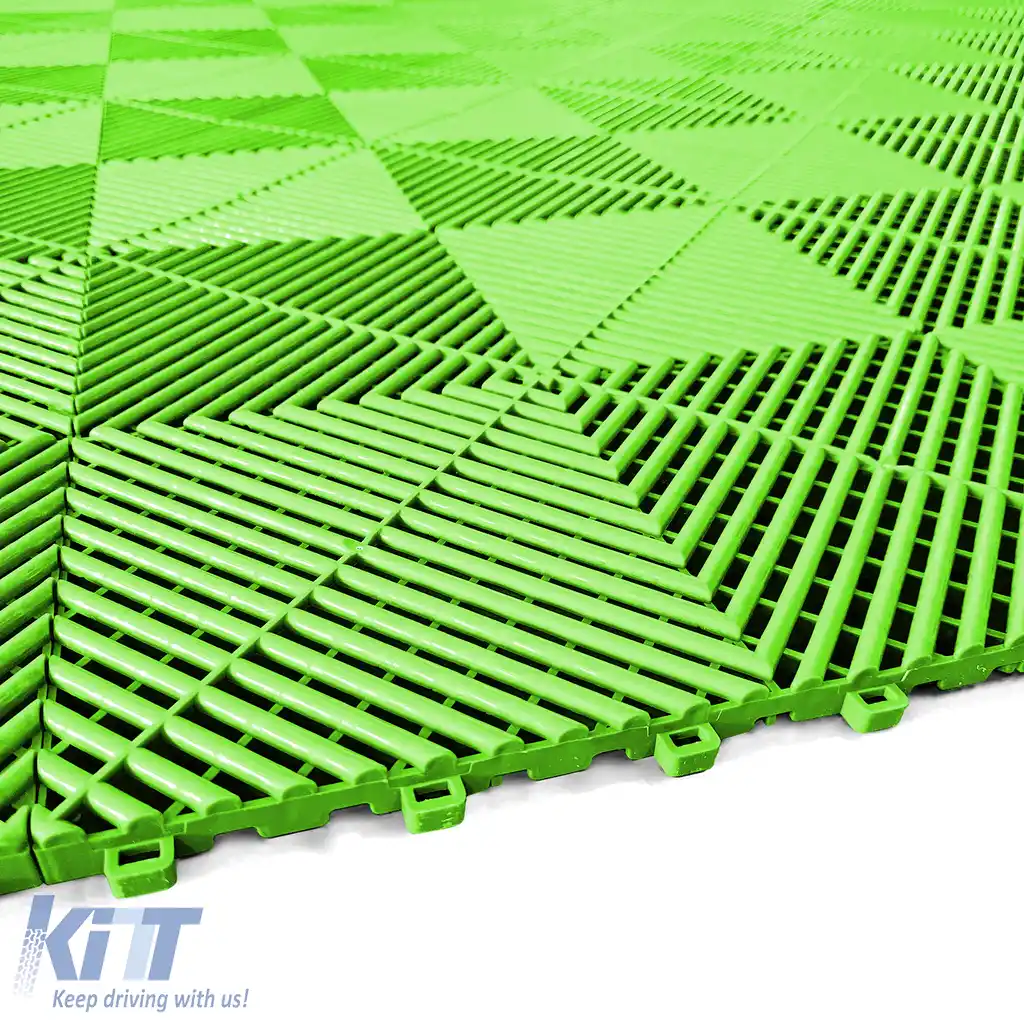 Placă de podea RAMROXX Performance pentru garaj, culoare verde deschis, 40x40cm-image-6194449