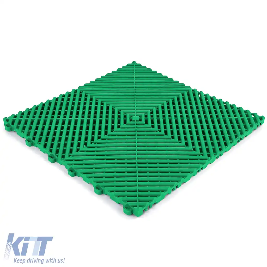 Placă de podea RAMROXX Performance pentru garaj Verde 40x40cm 6 bucăți 0.96mp-image-6206936