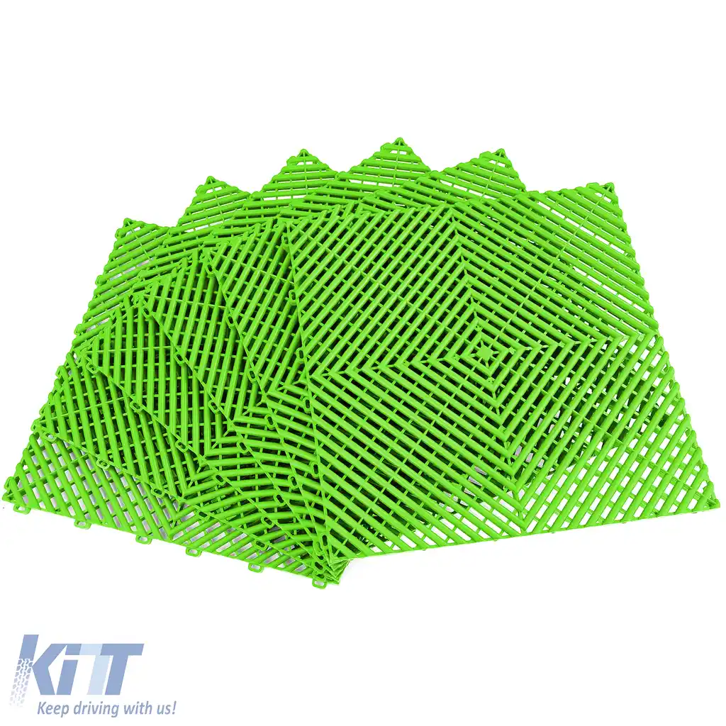 image-39-Placă de podea RAMROXX Performance pentru garaj Verde deschis 6x 40x40cm 0.96mp