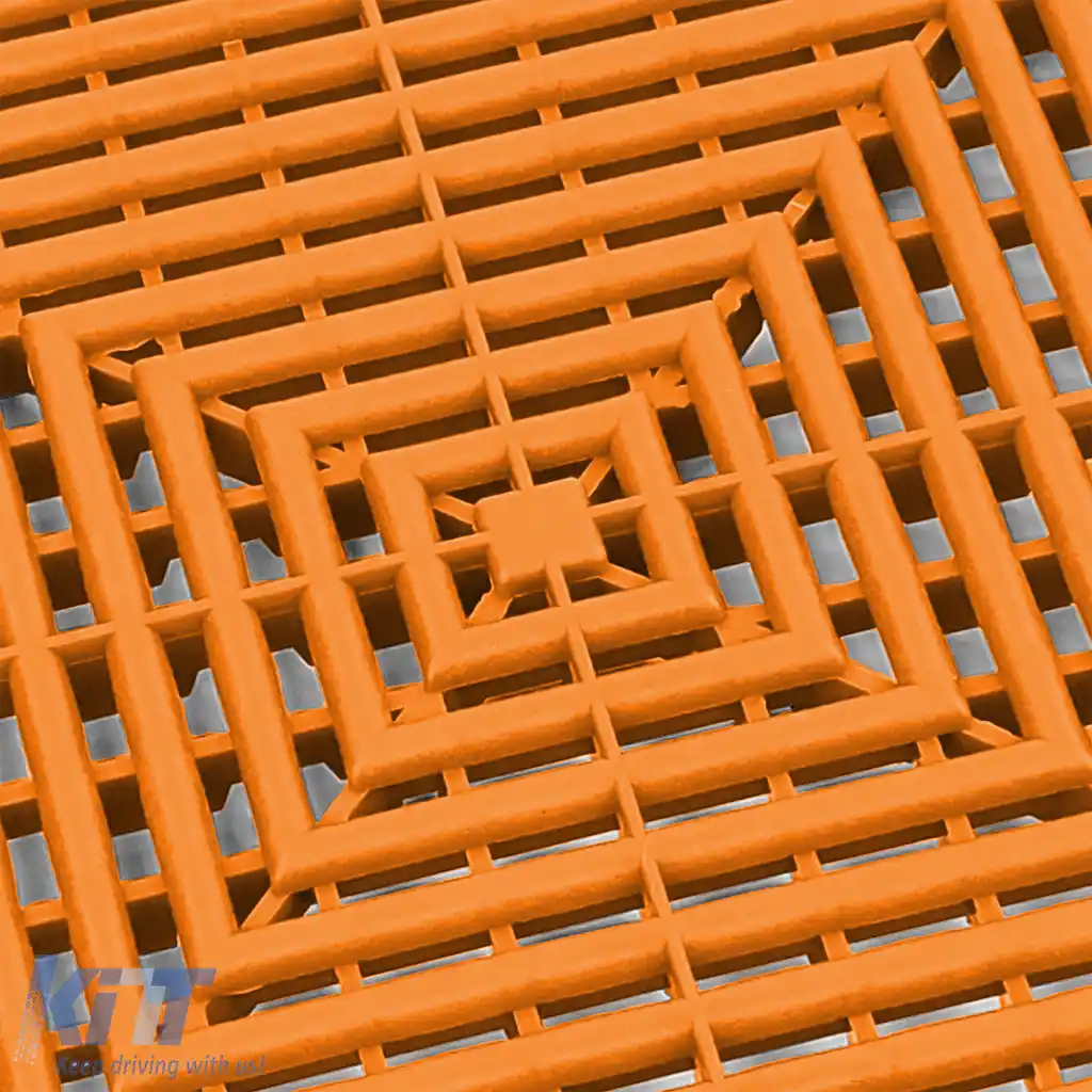 Placă de podea RAMROXX Performance pentru garaj Podea portocalie 40x40cm 6 bucăți 0.96mp-image-6208651