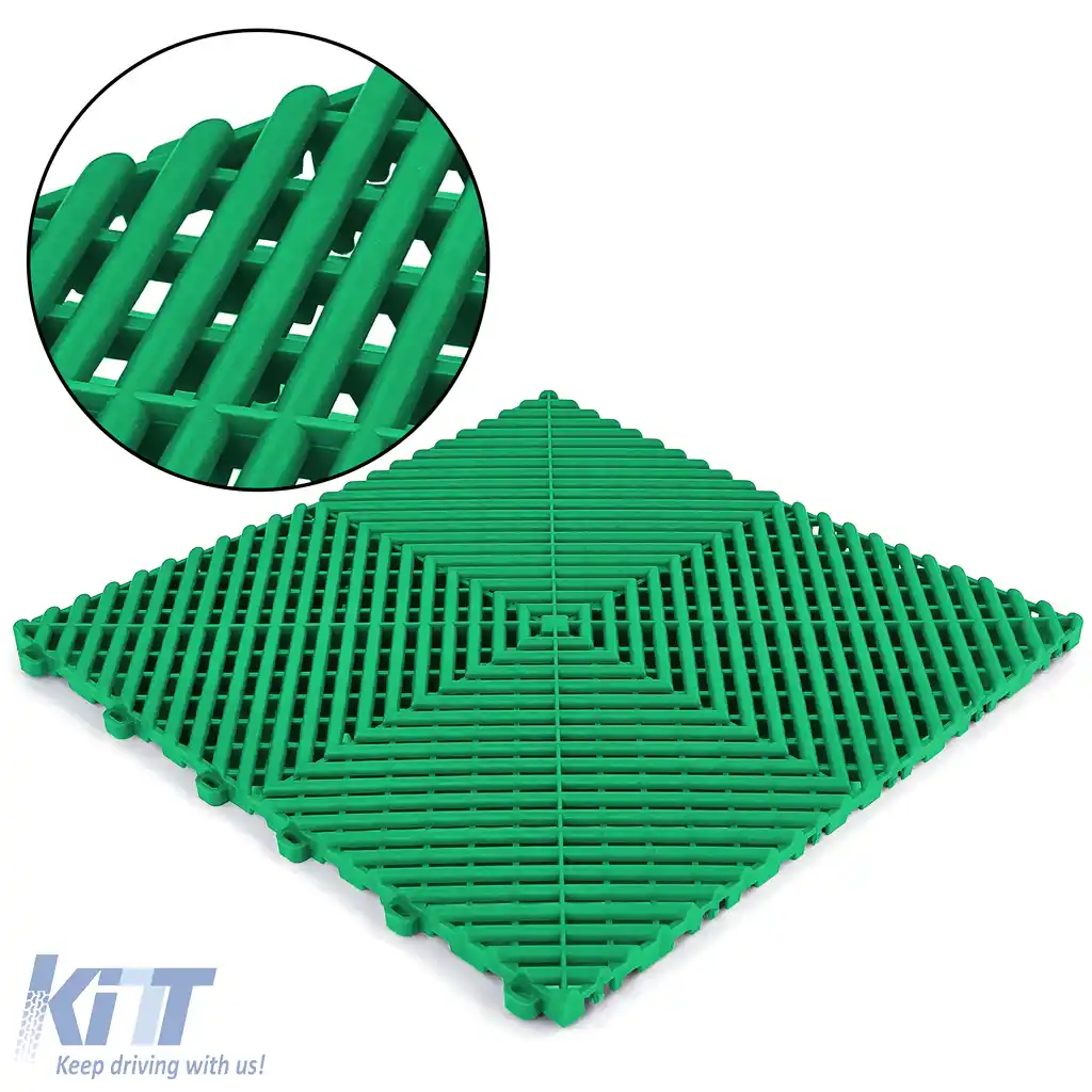 Placă de podea RAMROXX Performance pentru garaj, verde, 40x40cm-image-6210790