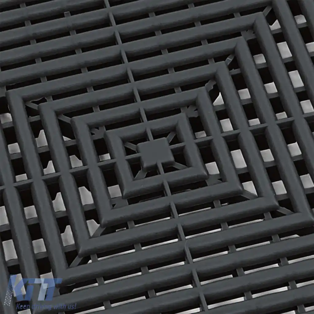 Placă de podea RAMROXX Performance pentru garaj, podea neagră 40x40cm-image-6276560