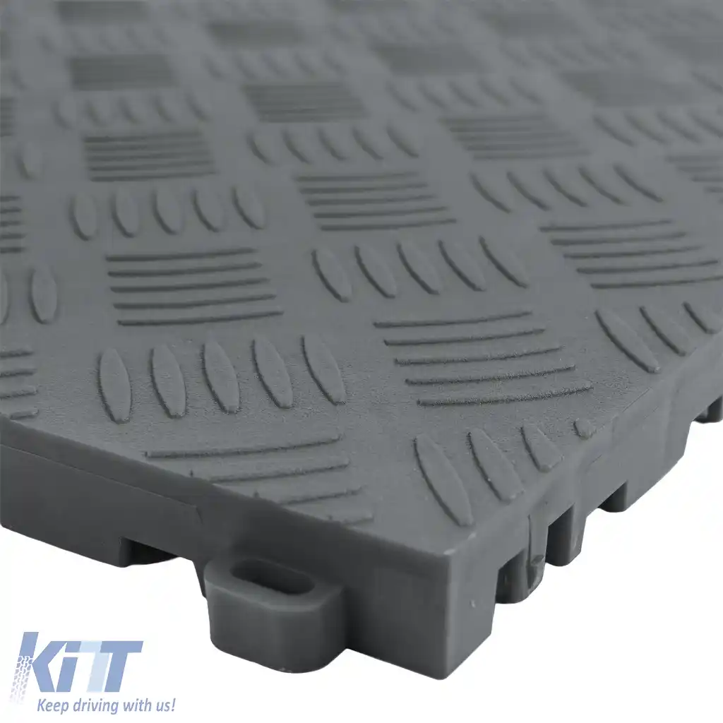 Placă de verificare a performanței RAMROXX, placă de podea pentru garaj, gri, 40x40cm-image-6276714