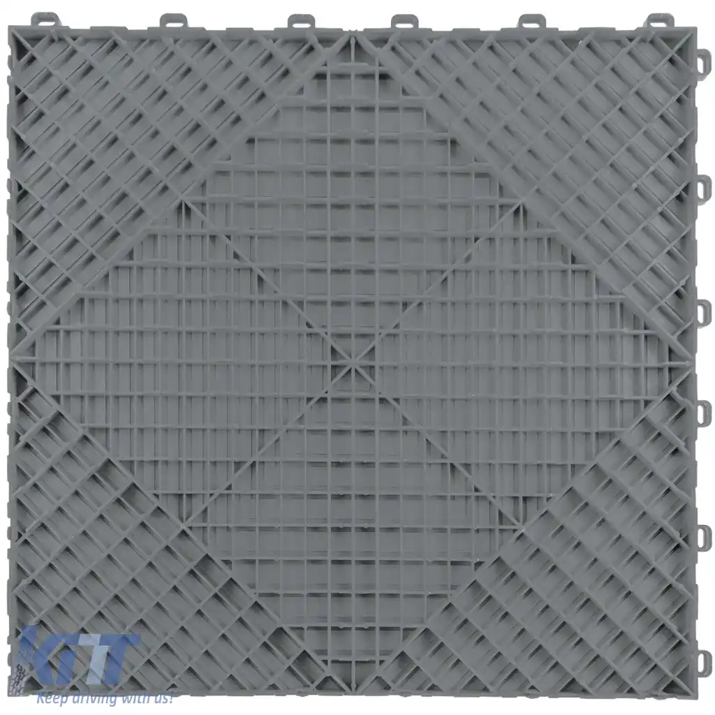 Placă de verificare a performanței RAMROXX, placă de podea pentru garaj, gri, 40x40cm-image-6276716