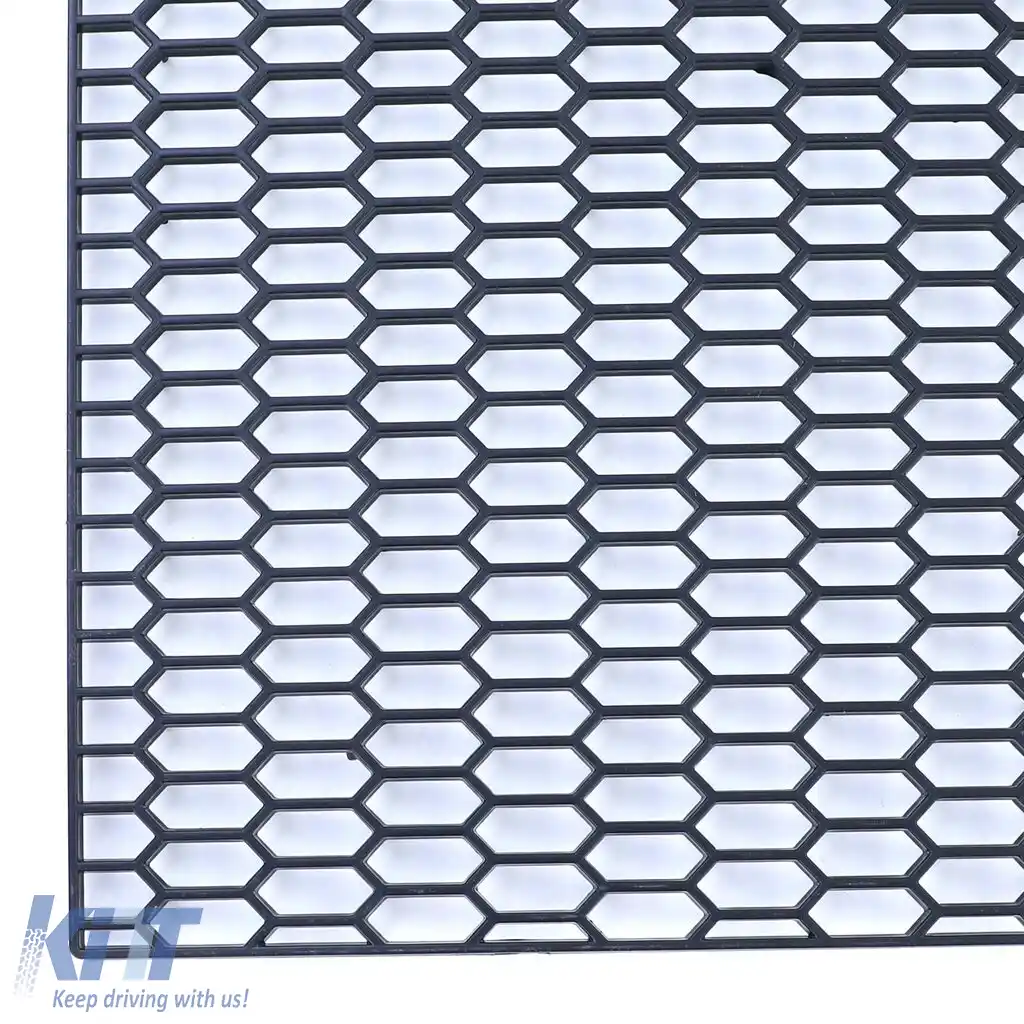 Plasă din plastic ABS cu fagure grosier 120x40cm sport cursă pentru grila de bara de protecție-image-6191695
