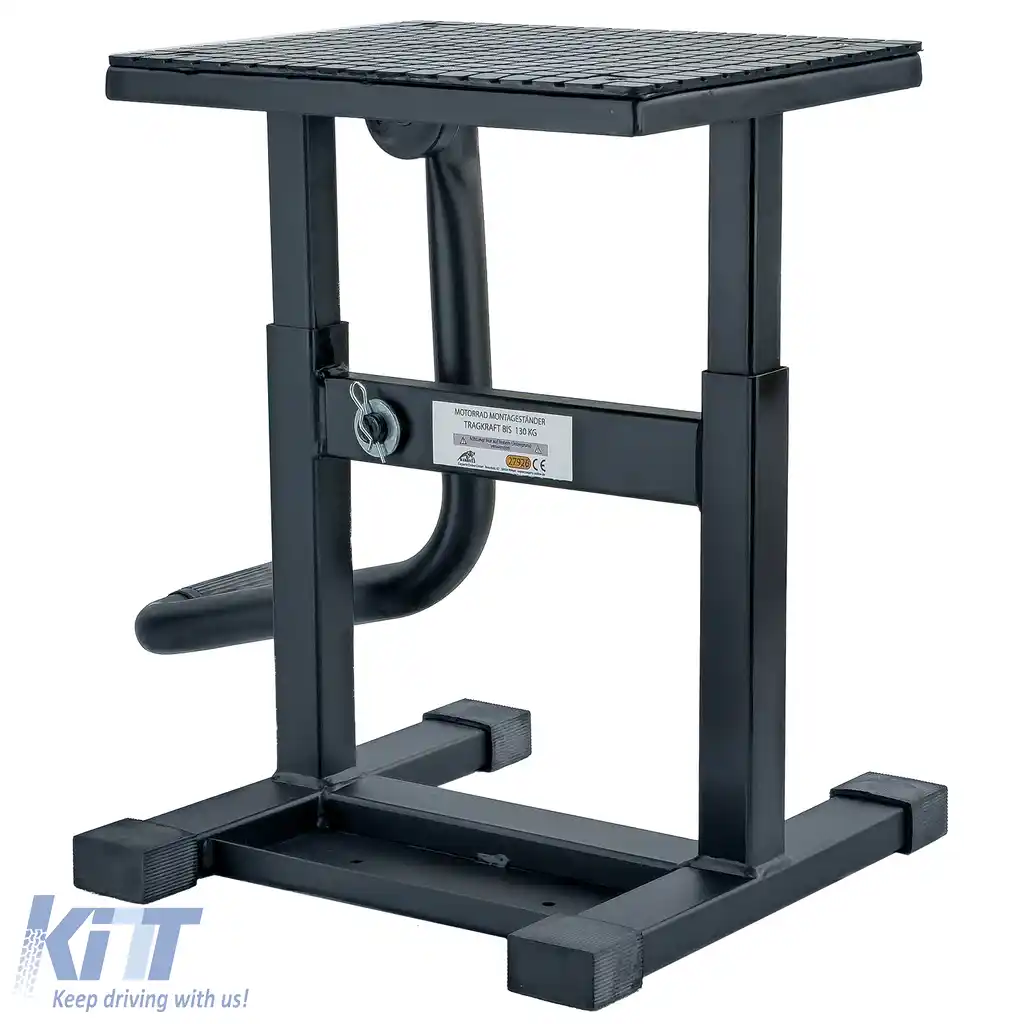 Platformă de ridicare pentru motocicletă, suport jack Enduro, până la 130kg, negru-image-6258154