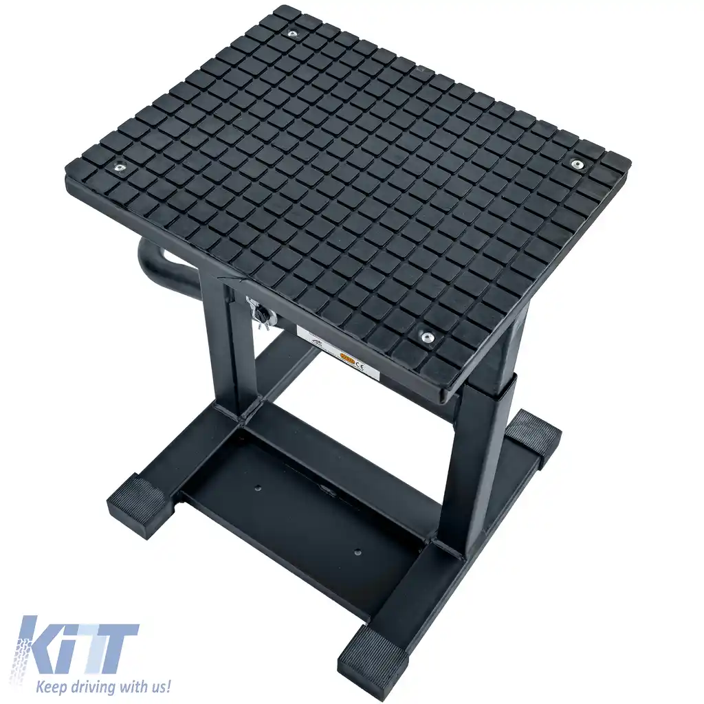 Platformă de ridicare pentru motocicletă, suport jack Enduro, până la 130kg, negru-image-6258155
