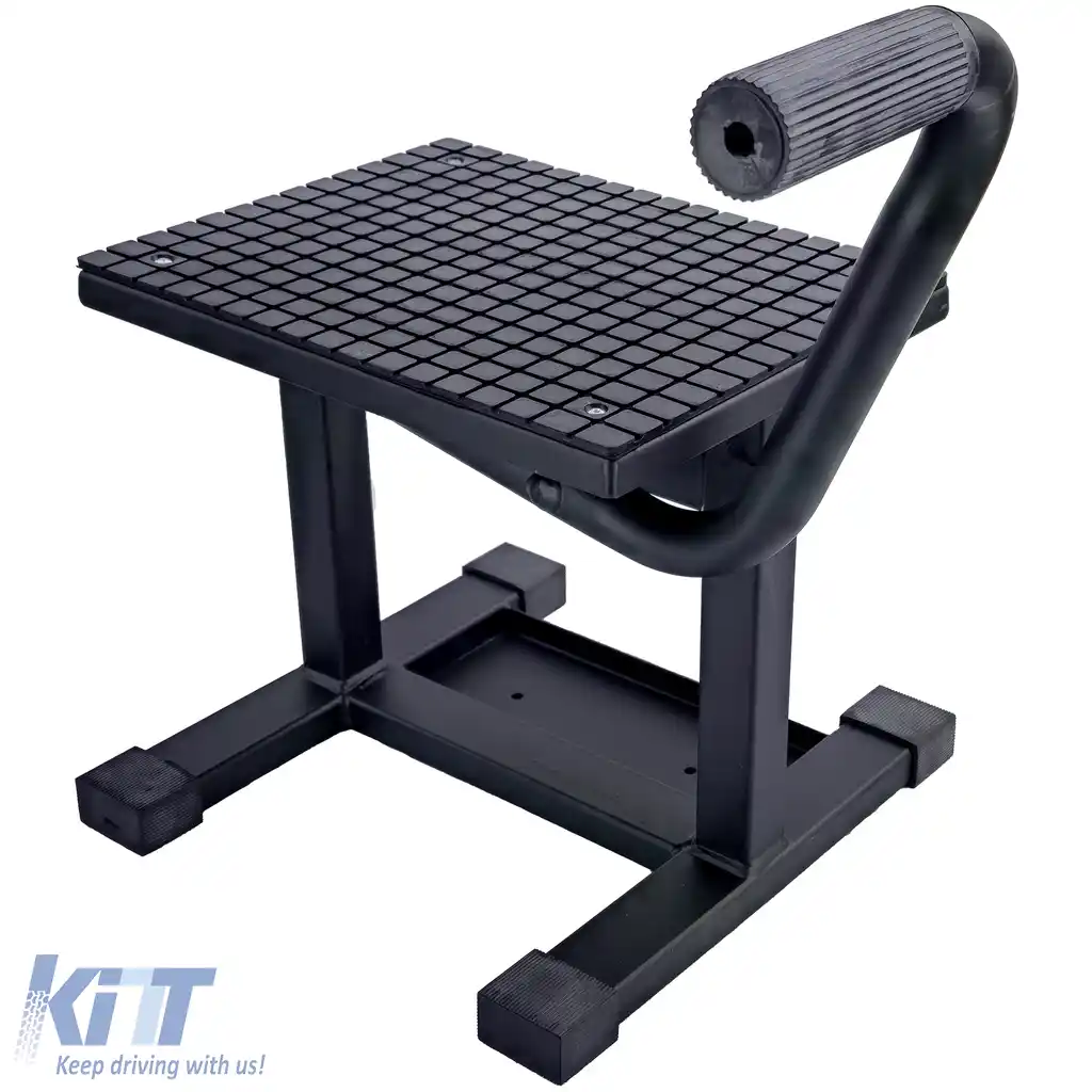 Platformă de ridicare pentru motocicletă, suport jack Enduro, până la 130kg, negru-image-6258158