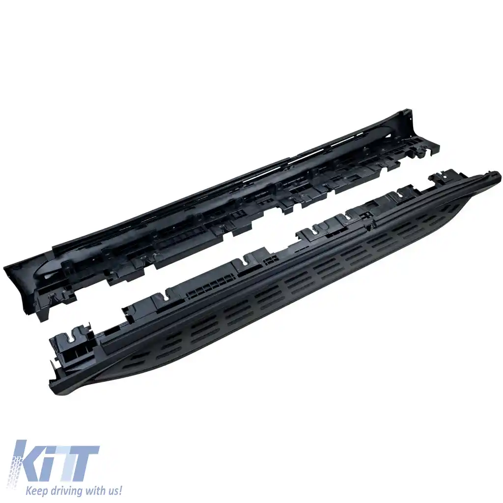 Plăci de alergare din aluminiu Black Edition Protecție laterală aspect OE pentru Mercedes GLE V167 18-23-image-6278418