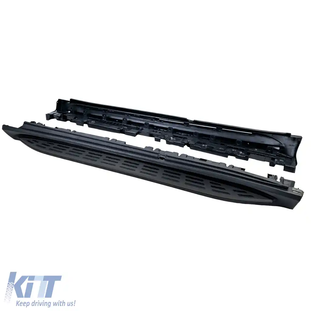Plăci de alergare din aluminiu Black Edition Protecție laterală aspect OE pentru Mercedes GLE V167 18-23-image-6278420