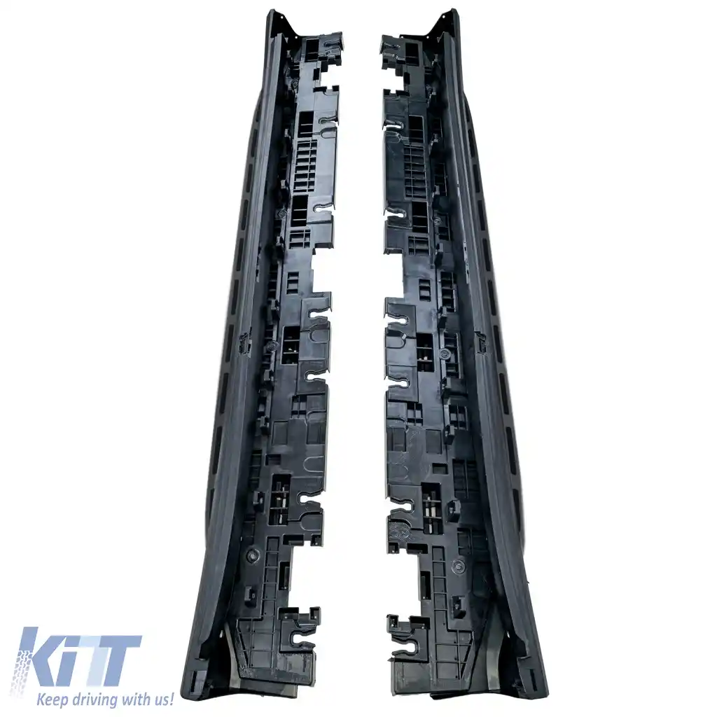 Plăci de alergare din aluminiu Black Edition Protecție laterală aspect OE pentru Mercedes GLE V167 18-23-image-6278424