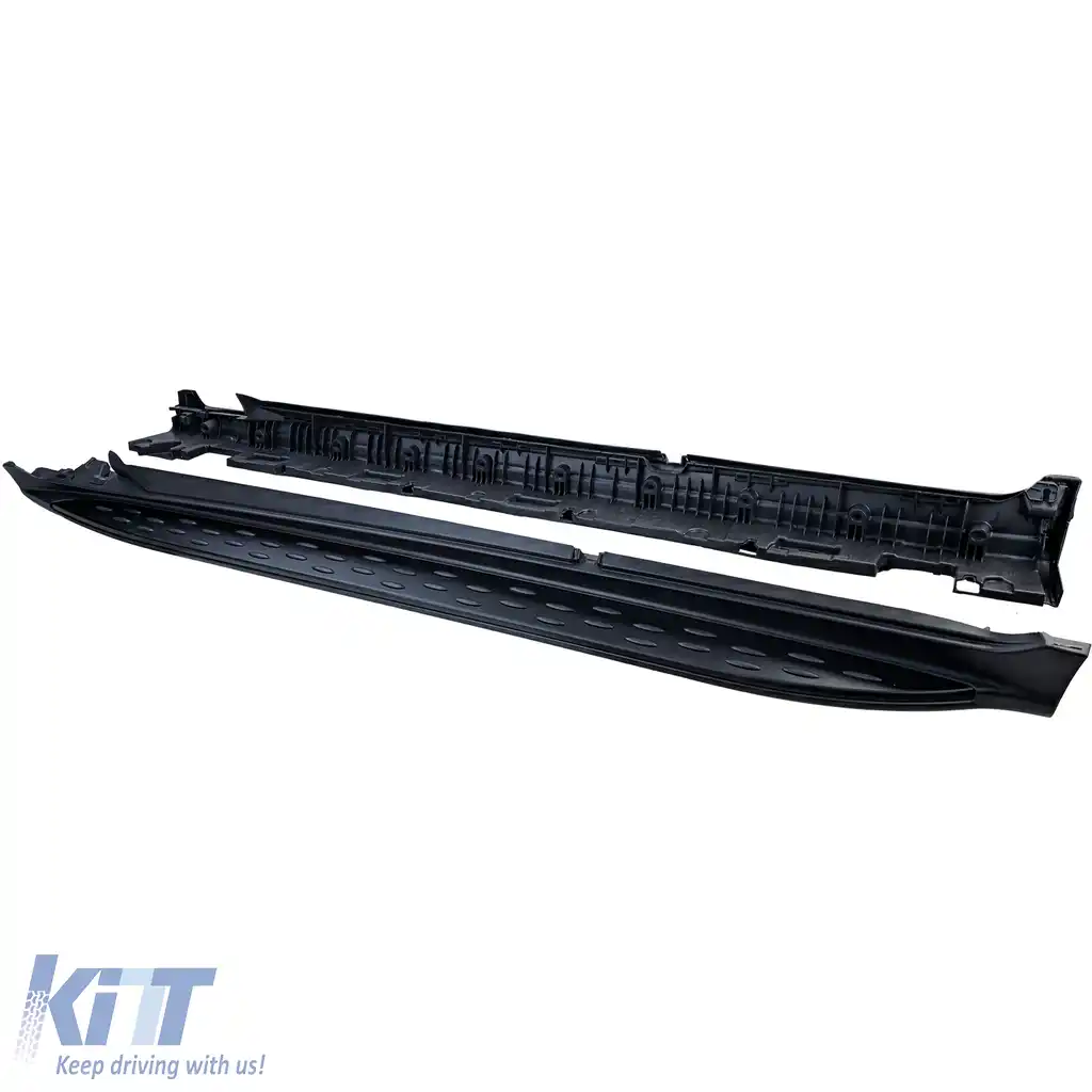 Plăci de alergare din aluminiu stil OE Black Edition potrivite pentru Mercedes GLC X254 C254 Coupe-image-6210994