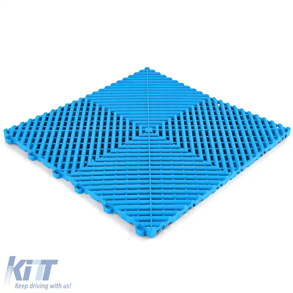 Plăci de podea RAMROXX Performance pentru garaj, culoare albastru deschis, 6x 40x40cm, 0.96mp-image-6193287