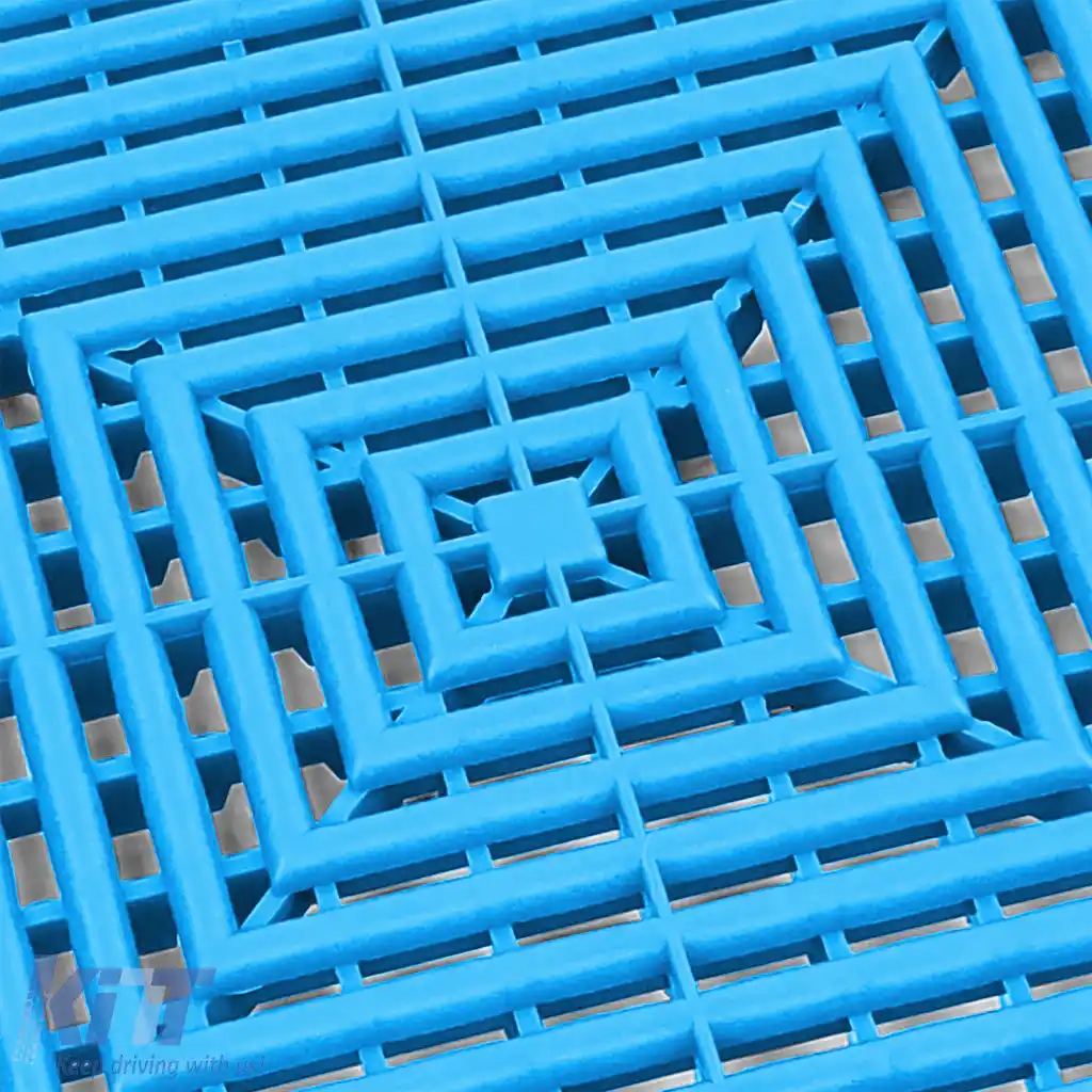 Plăci de podea RAMROXX Performance pentru garaj, culoare albastru deschis, 6x 40x40cm, 0.96mp-image-6193290