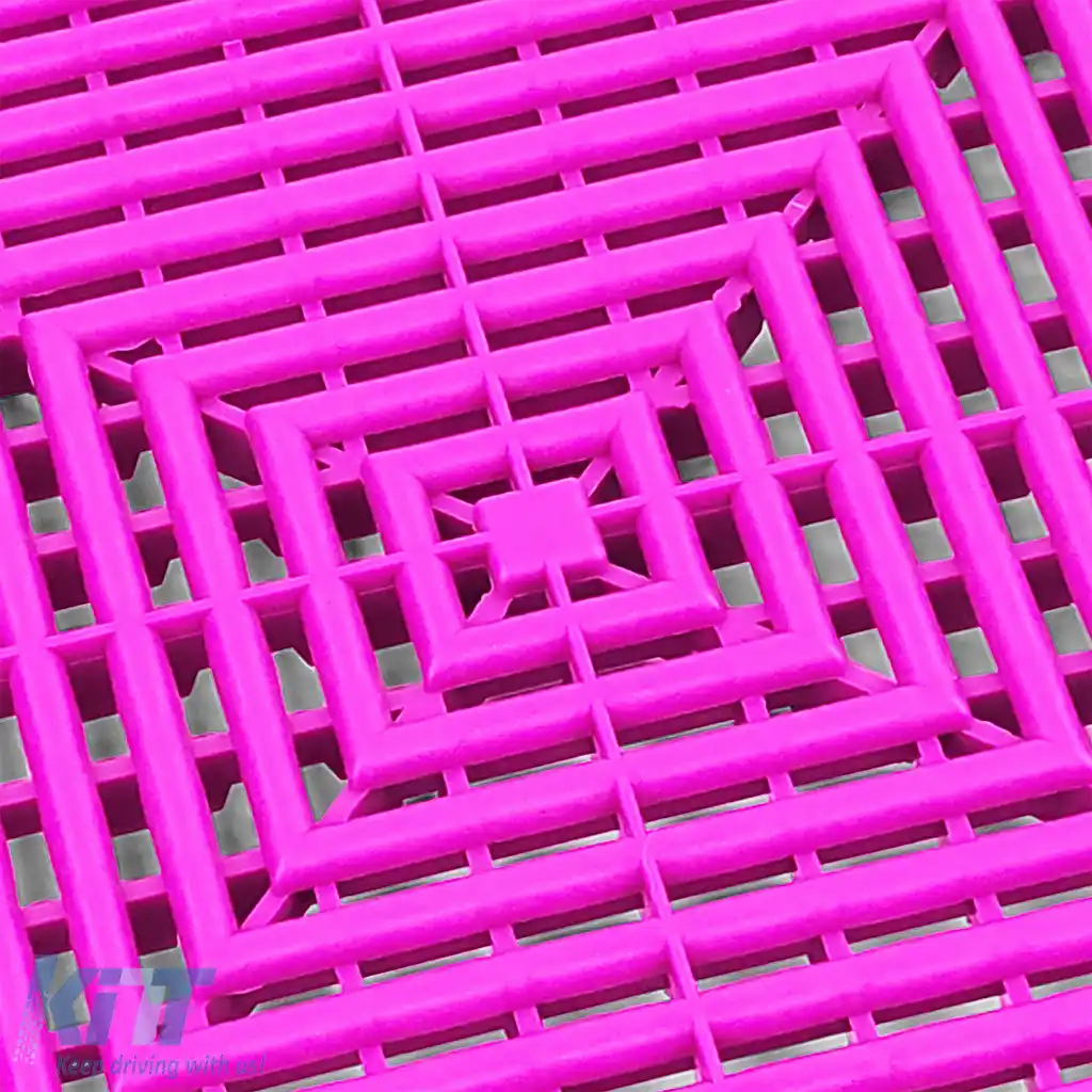 Plăci de podea RAMROXX Performance pentru garaj Podea Roz 40x40cm 6 bucăți 0.96mp-image-6204966