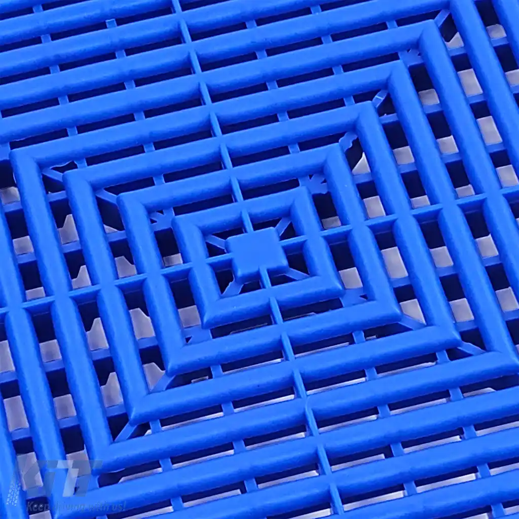 Plăci de podea RAMROXX Performance pentru garaj, culoare albastră, 40x40cm, 6 bucăți, 0.96mp-image-6208645