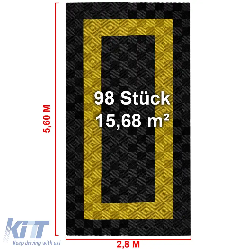 Plăci de podea RAMROXX Performance pentru garaj 2.8mx5.6m Negru Galben Set3-image-6276178