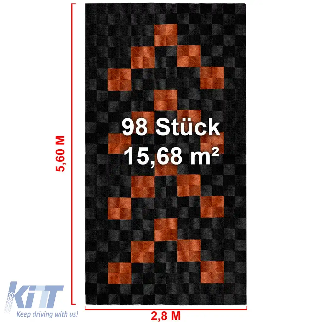 Plăci de podea RAMROXX Performance pentru garaj Podea 2.8mx5.6m negru portocalie 1-image-6276278