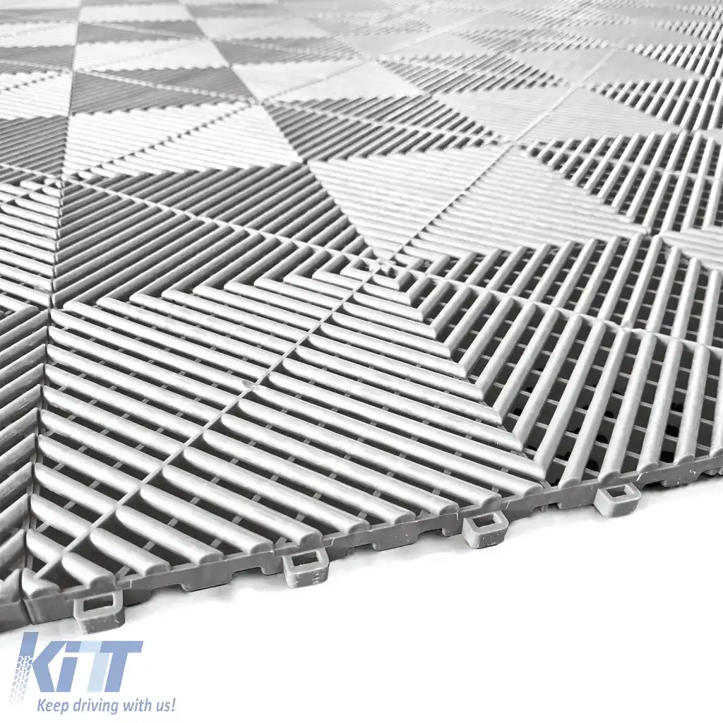 Plăci de podea RAMROXX Performance pentru garaj, podea albă 40x40cm, 6 bucăți, 0.96mp-image-6276364