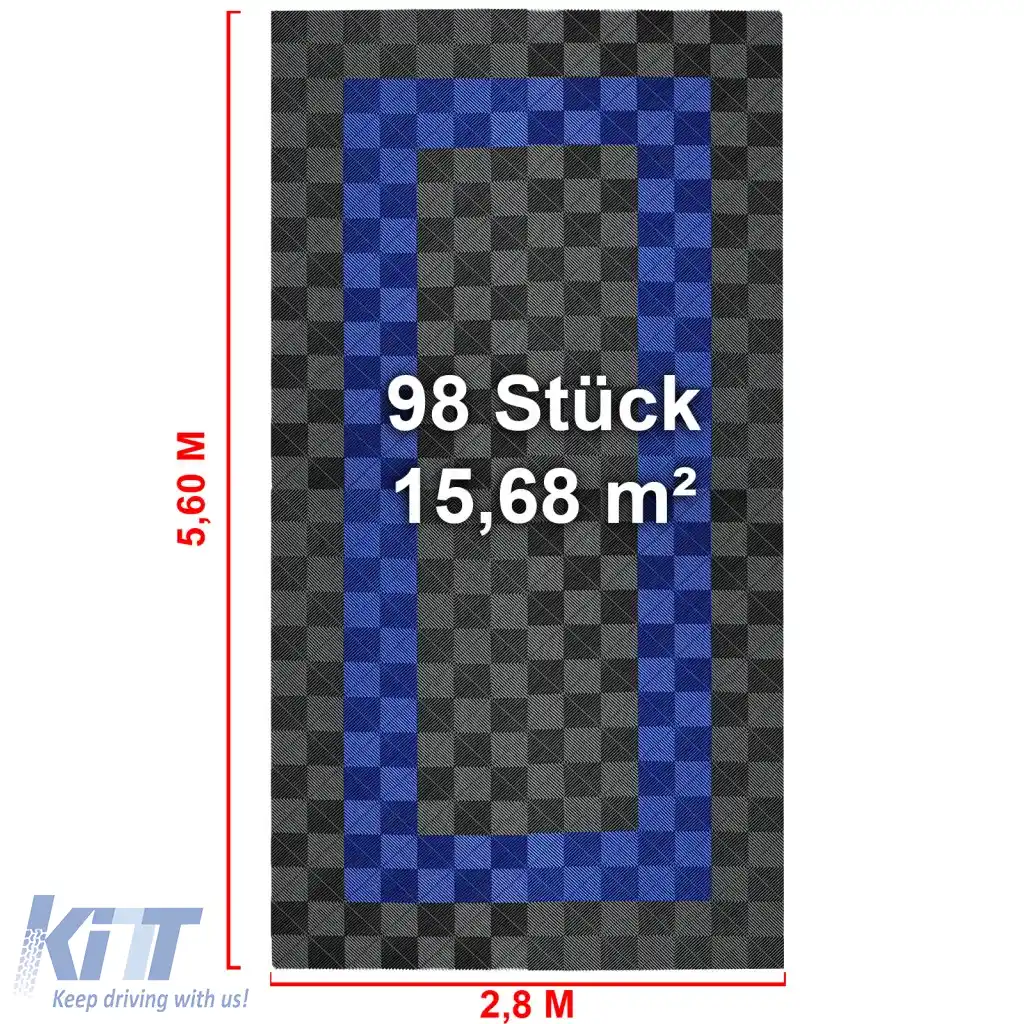 Plăci de podea RAMROXX Performance pentru garaj 2.8mx5.6m gri albastru Set3-image-6326239