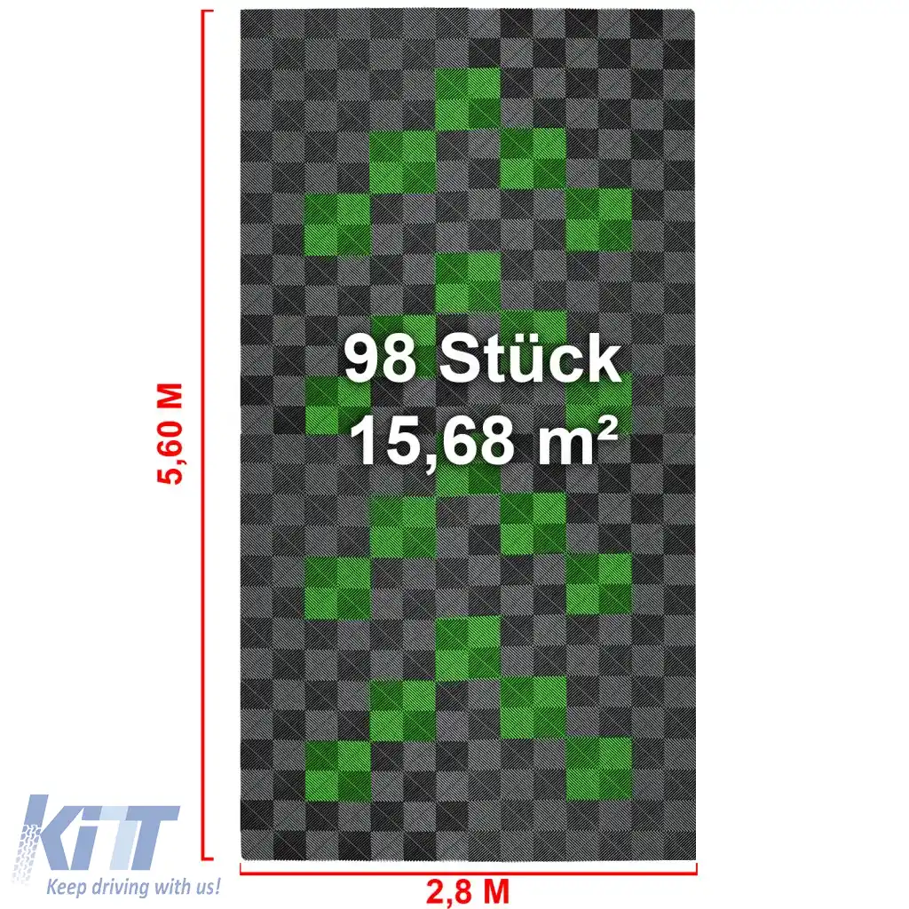 Plăci de podea RAMROXX Performance pentru garaj 2.8mx5.6m gri verde deschis Set1-image-6326861