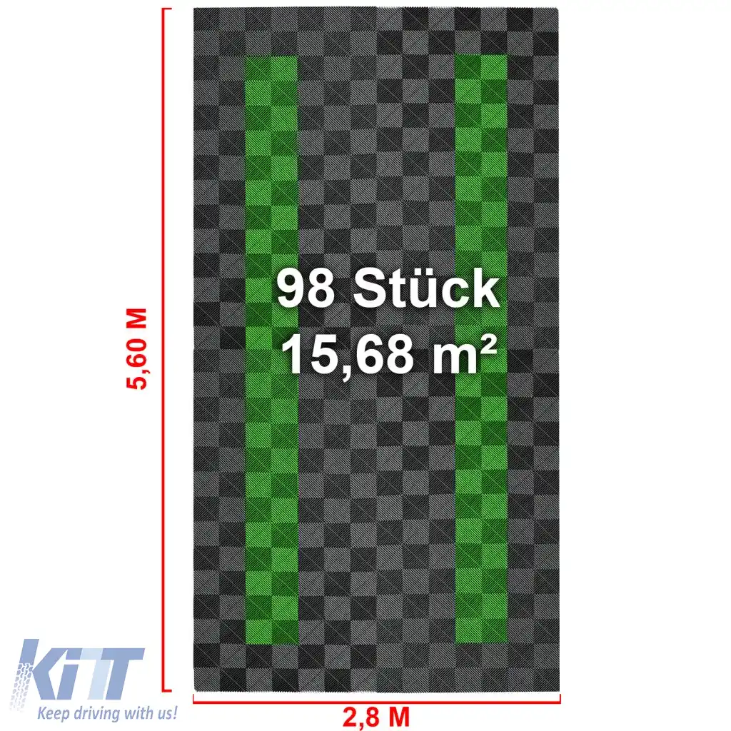 Plăci de podea RAMROXX Performance pentru garaj 2.8mx5.6m gri verde deschis Set4-image-6326921