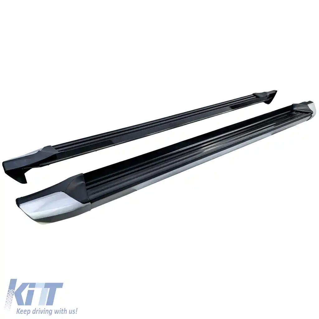 Plăci de protecție laterale din aluminiu argintii negre, potrivite pentru VW Amarok 2010-2022-image-6210470