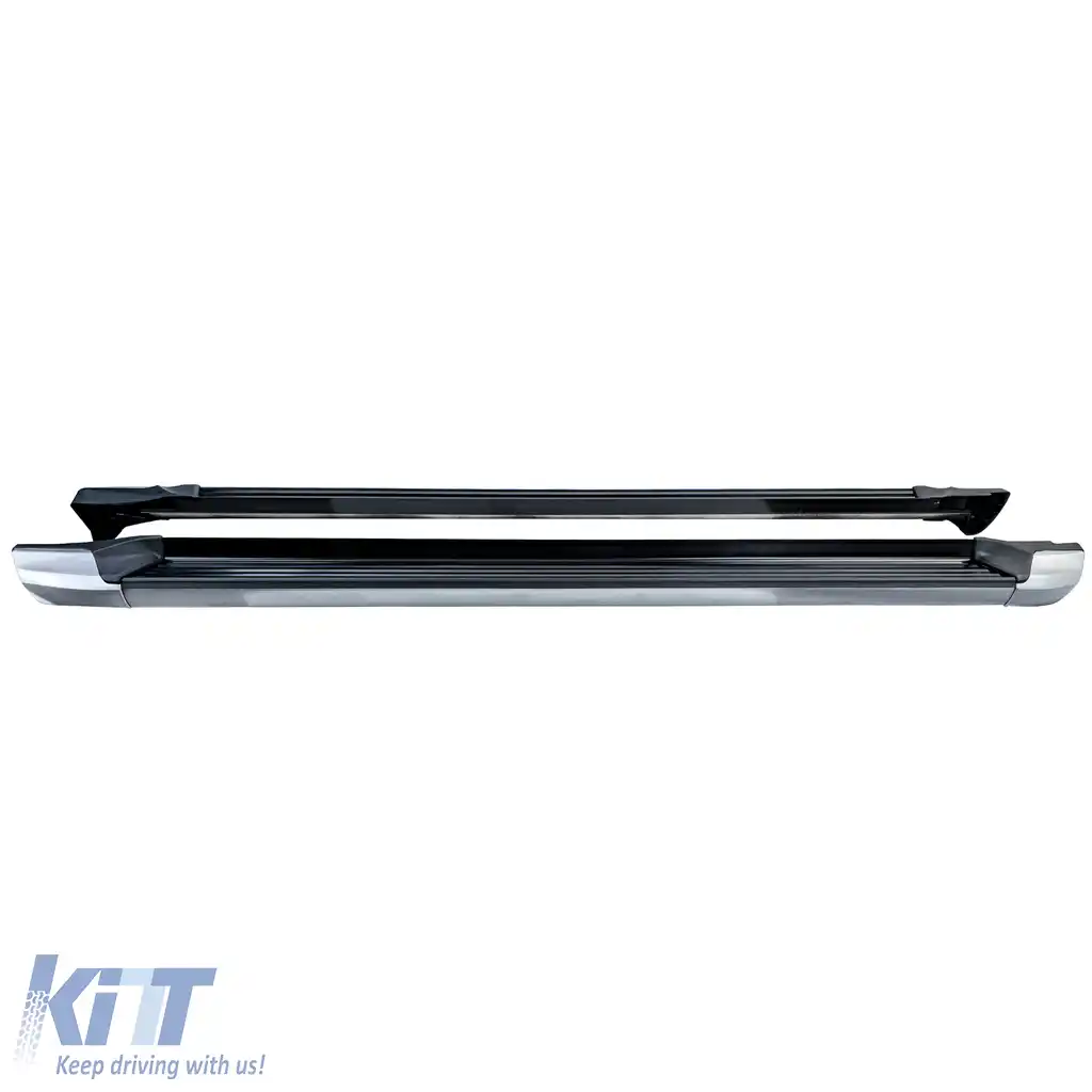 Plăci de protecție laterale din aluminiu argintii negre, potrivite pentru VW Amarok 2010-2022-image-6210471