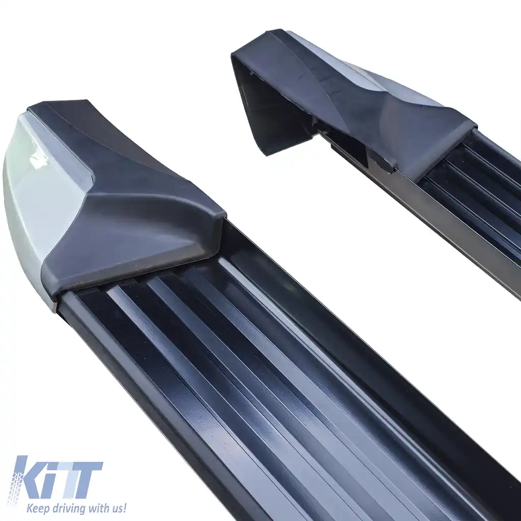 Plăci de protecție laterale din aluminiu argintii negre, potrivite pentru VW Amarok 2010-2022-image-6210474