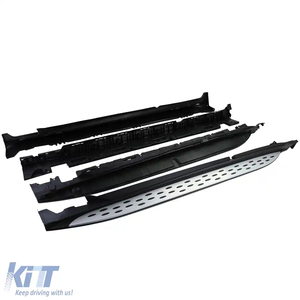 Plăci de rulare din aluminiu Protecție laterală stil OE potrivite pentru Mercedes GLC Coupe C253 16-22-image-6197983
