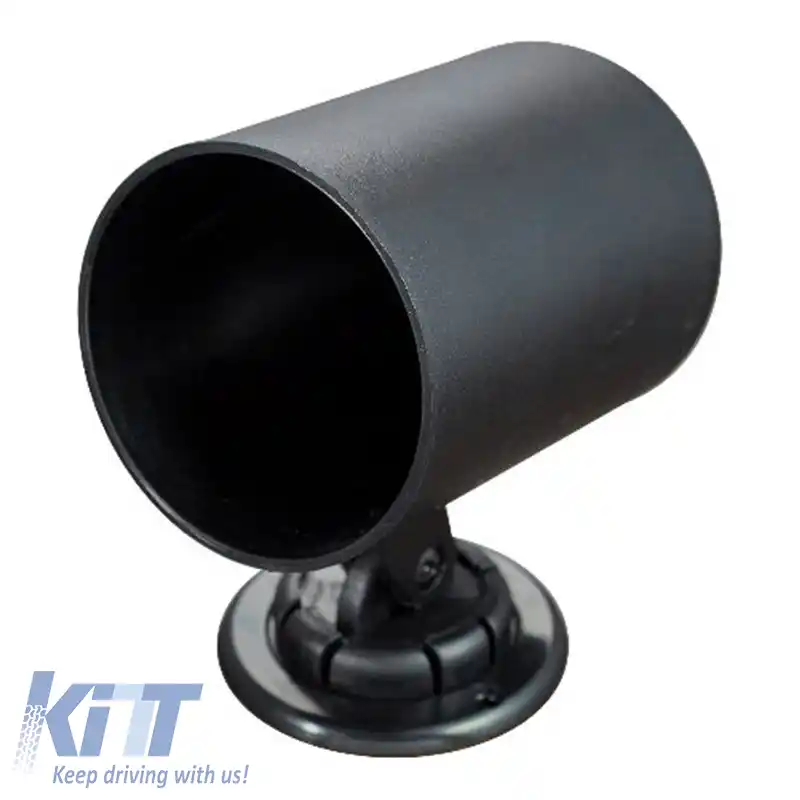 Pod de manometre pentru tabloul de bord Single (1 x 55mm) Ajustabil Negru Auto Gauge-image-6290557