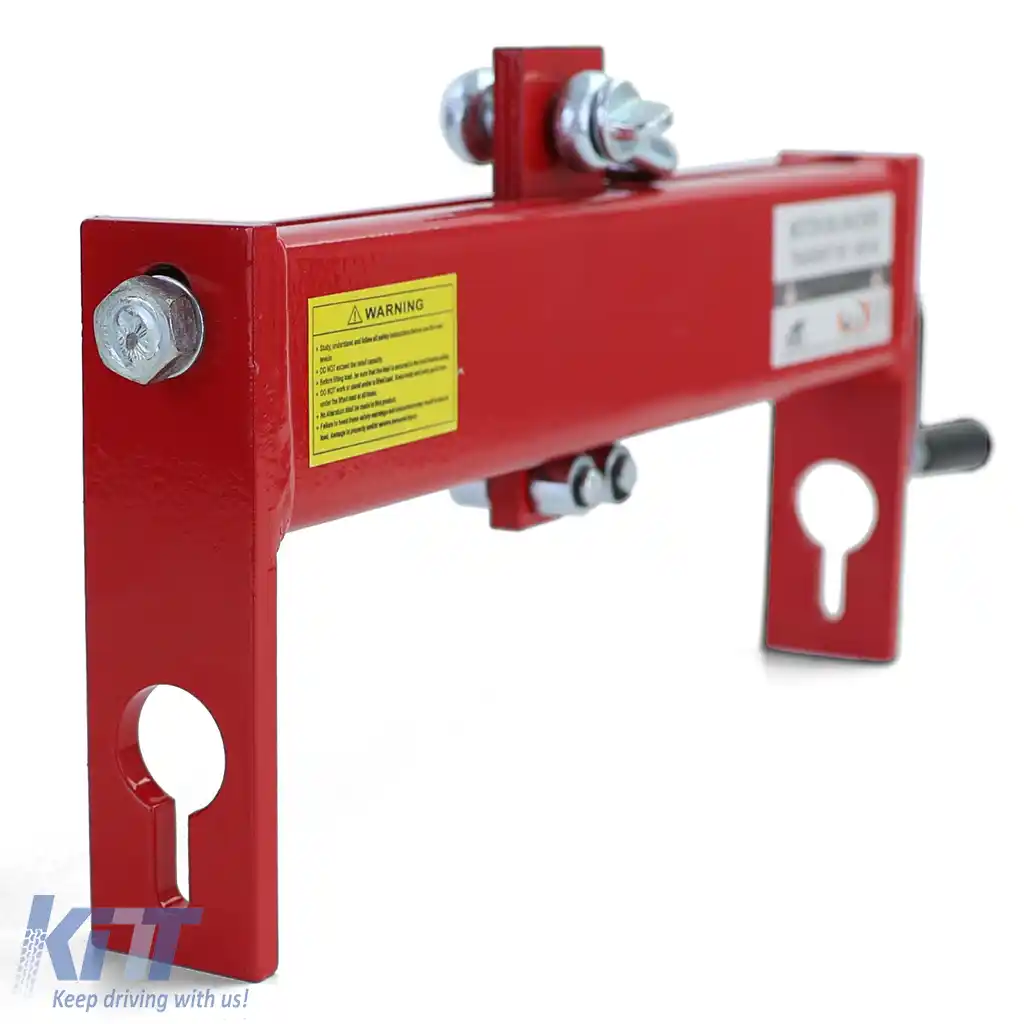 Poziționer profesional de balansare a motorului de 1800kg pentru macara de atelier roșie-image-6195679