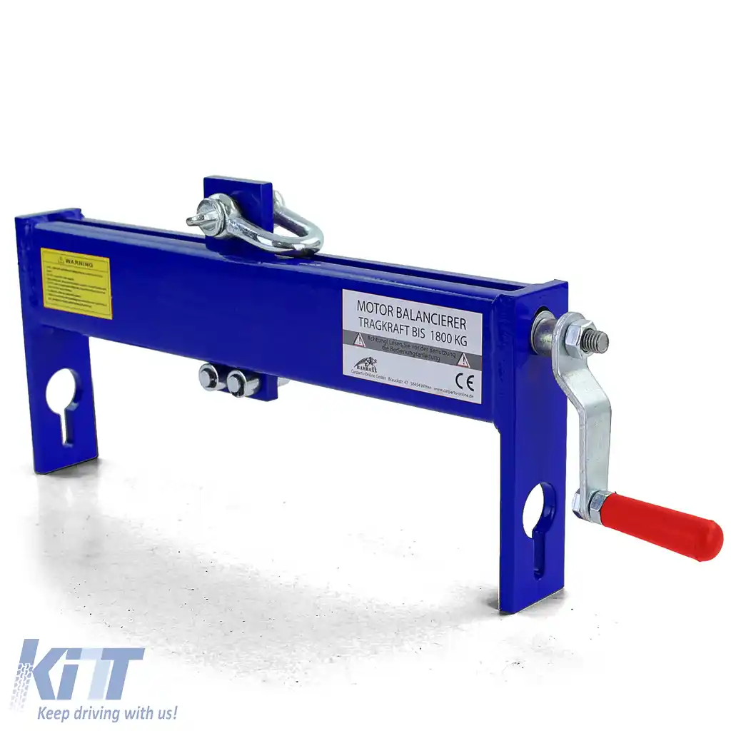 Poziționer profesional pentru balansarea motorului de 1800kg, pentru macara de atelier, albastru-image-6197539