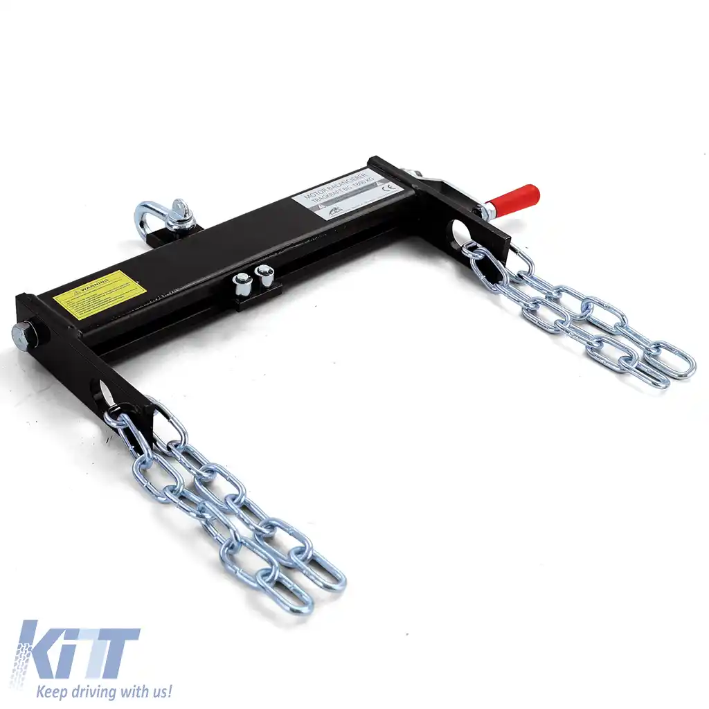 Poziționer profesional pentru balansarea motorului de 1800kg pentru macara de atelier Negru-image-6199923