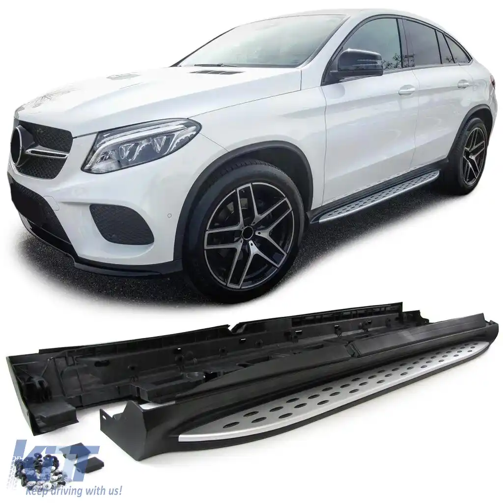 Praguri de aluminiu stil OE cu ABE, potrivite pentru Mercedes GLE Coupe C292 15-19