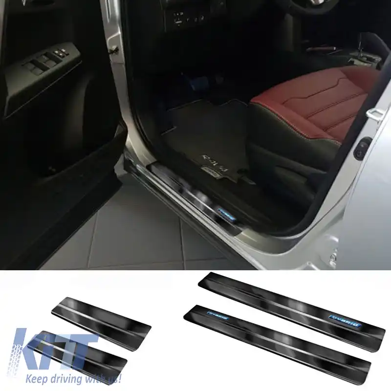 Praguri decorative interioare pentru Toyota Rav4 16-18 / Toyota C-HR 2016+ Hybrid Negru 4 Pcs 2/23008-image-6305404