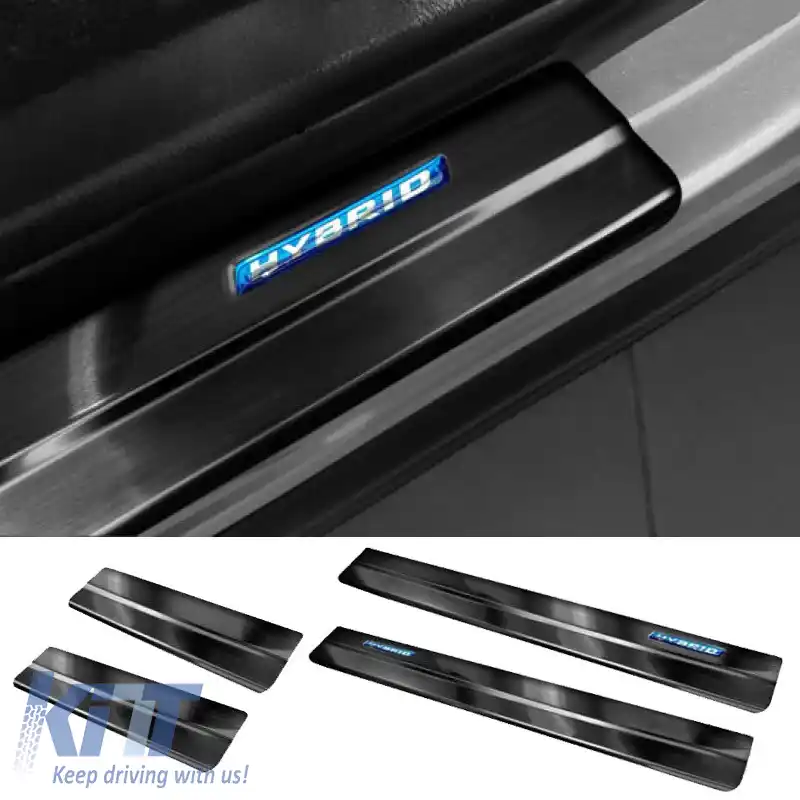 Praguri decorative interioare pentru Toyota Rav4 16-18 / Toyota C-HR 2016+ Hybrid Negru 4 Pcs 2/23008-image-6305405