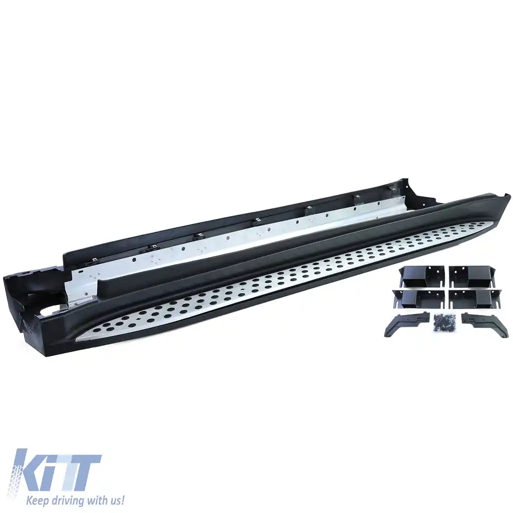 Praguri din aluminiu cu aspect OE cu ABE, potrivite pentru Mercedes ML W164 Clasa M 05-11-image-6203451