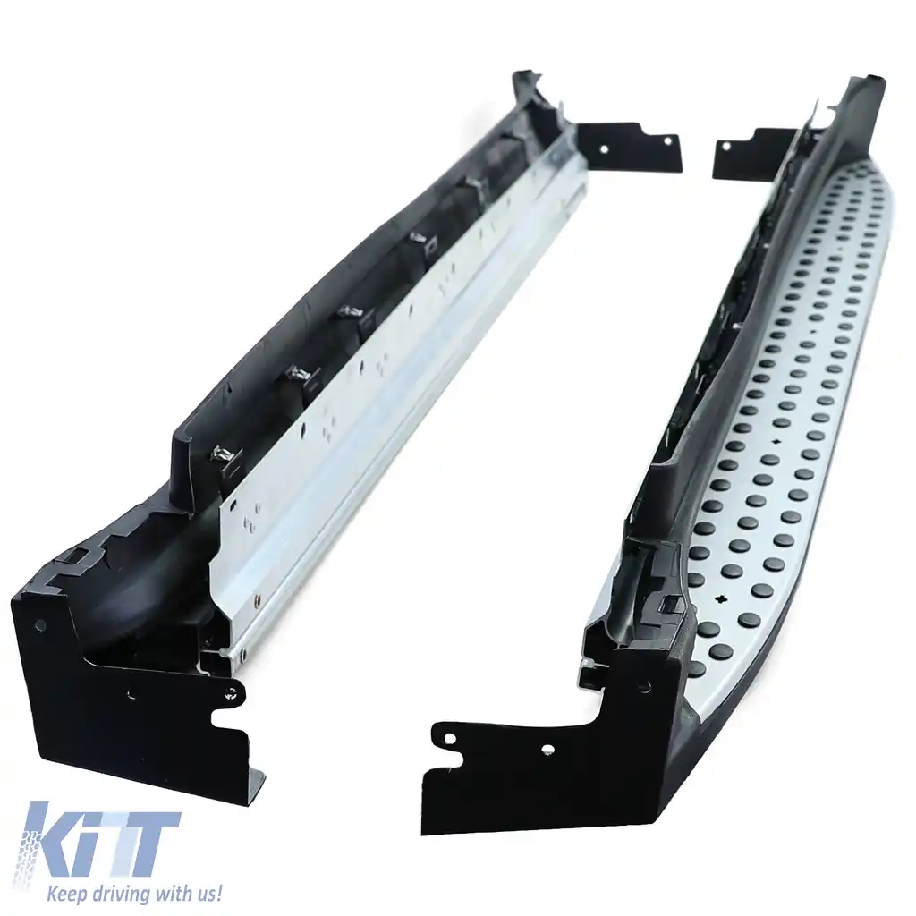 Praguri din aluminiu cu aspect OE cu ABE, potrivite pentru Mercedes ML W164 Clasa M 05-11-image-6203454