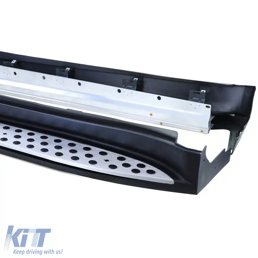 Praguri din aluminiu cu aspect OE cu ABE, potrivite pentru Mercedes ML W164 Clasa M 05-11-image-6203456