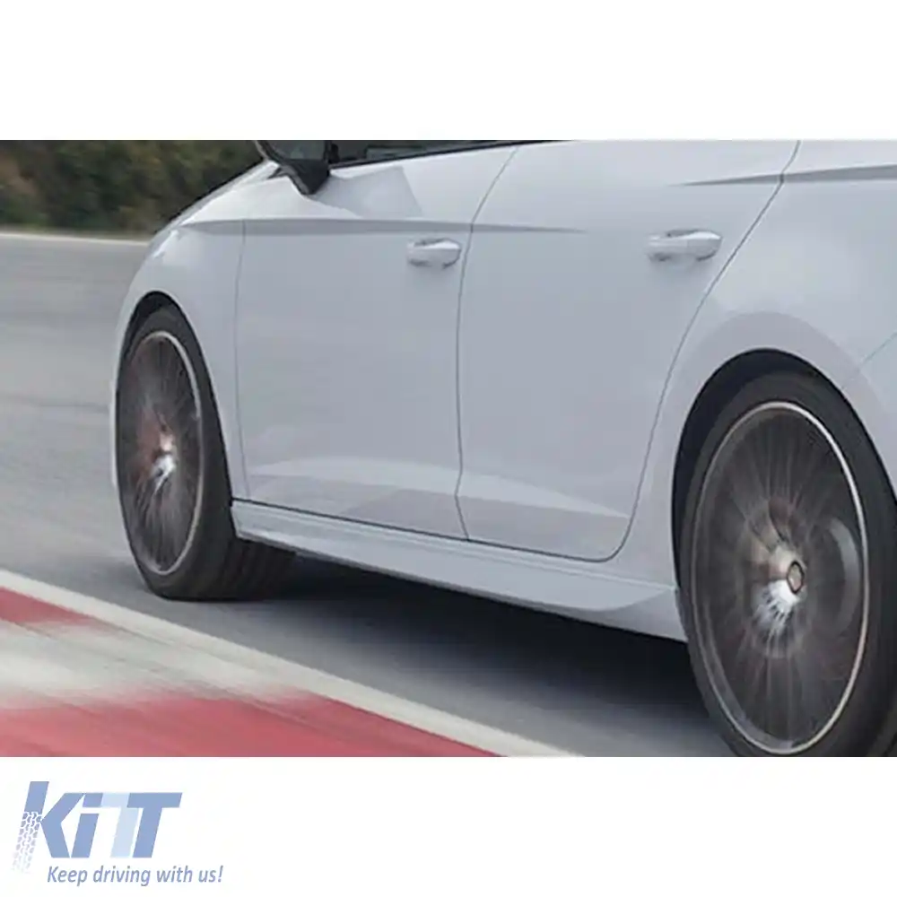 image-39-Praguri laterale Aero potrivite pentru Megane 4 Sedan cu suprafață brută din plastic vidat / 2016 -