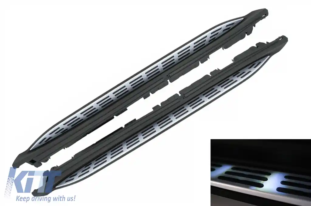 Praguri Laterale compatibil cu Mercedes GLS SUV X167 (2020-up) cu LED