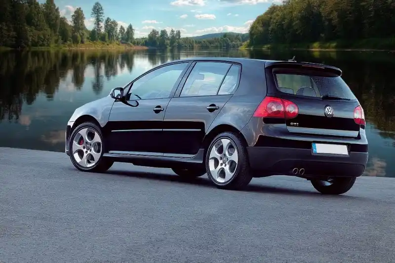 Praguri Laterale compatibil cu VW Golf 5 V MK5 (2003-2007) GTI Design-image-6032363
