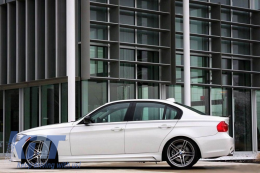 Praguri Laterale M-Performance Design compatibil cu BMW E90 E91 Seria 3 04-11 LCI/Non-LCI-image-6024954