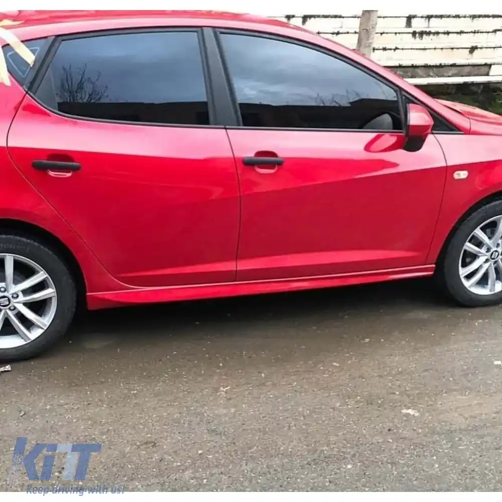 image-20-Praguri laterale pentru İbiza MK4 cu suprafață brută din plastic vidat / 2008-2017
