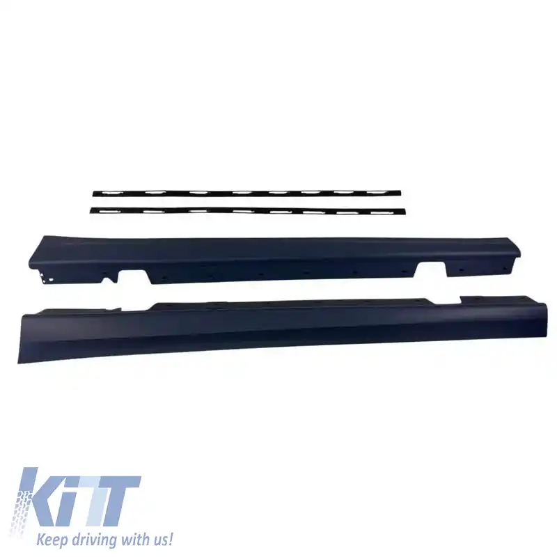 Praguri laterale potrivite pentru BMW 3 E90/E91 05-11 M3 / Aspect M-Tech din plastic ABS 2 buc-image-6299299