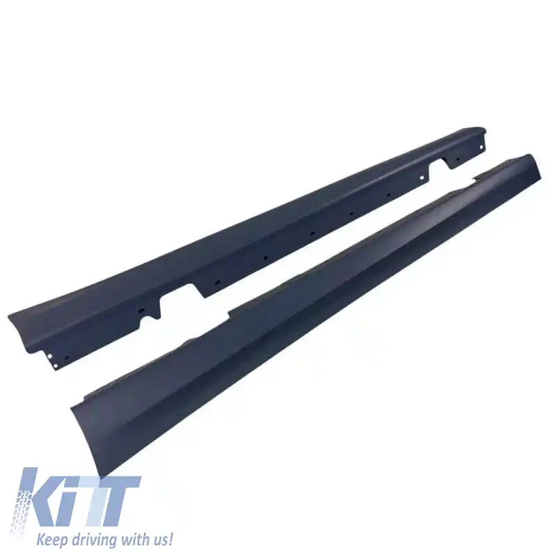 Praguri laterale potrivite pentru BMW 3 E90/E91 05-11 M3 / Aspect M-Tech din plastic ABS 2 buc-image-6299300