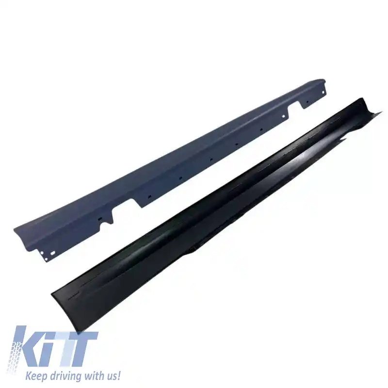 Praguri laterale potrivite pentru BMW 3 E90/E91 05-11 M3 / Aspect M-Tech din plastic ABS 2 buc-image-6299302